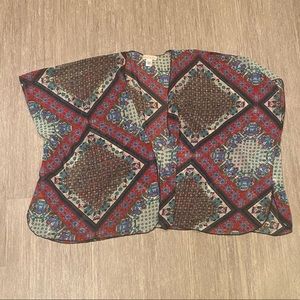 Floral Patterned Kimono